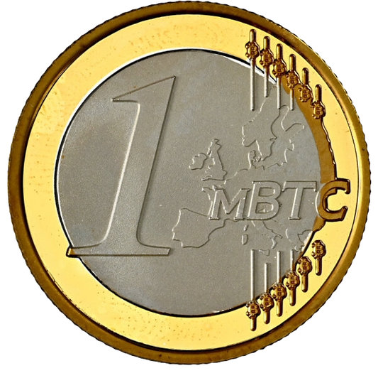 1mBTC "Fuck Fiat Money" Fine Silver 999.9 Coin — Original Release