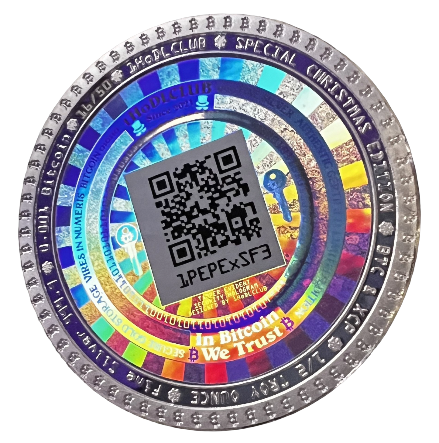 PEPE Christmas Fine Silver 999.9 Coin — Limited Edition